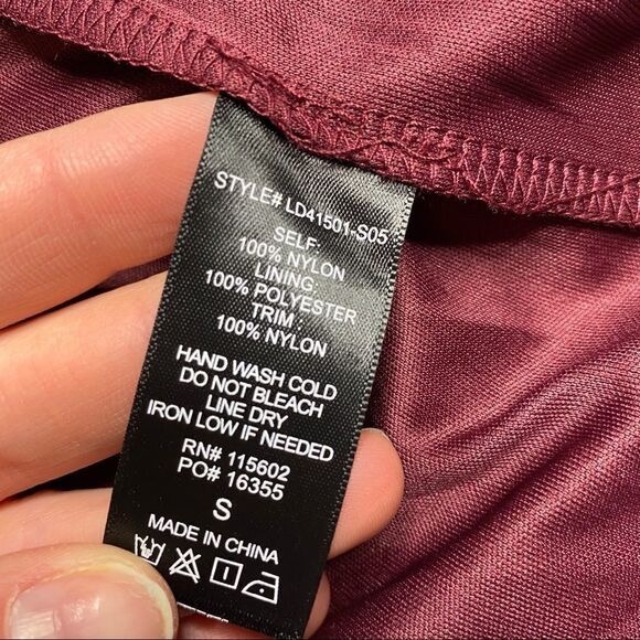 NwT Lush cocktail Lace & Fringe Dress Small wedding party flapper costume - Picture 3 of 15